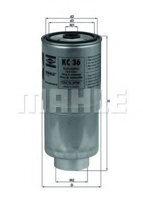 Топливный фильтр KC 36