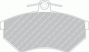 Комплект тормозных колодок, дисковый тормоз FQT775