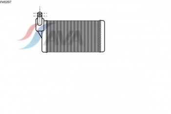 Теплообменник, отопление салона VW6097
