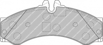 Комплект тормозных колодок, дисковый тормоз FVR1879