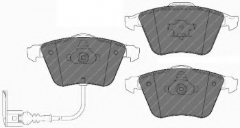 Комплект тормозных колодок, дисковый тормоз FDS1765