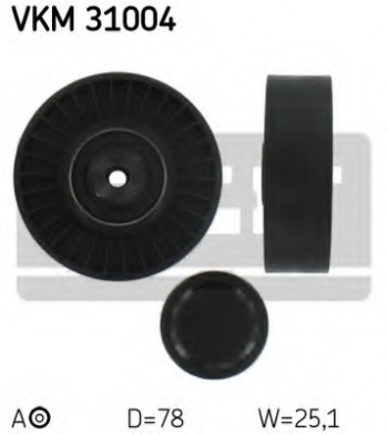 Натяжной ролик, поликлиновой  ремень VKM 31004